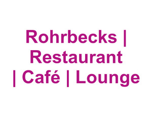Rohrbecks | Restaurant | Café | Lounge Logo