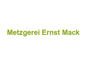 Metzgerei Ernst Mack Logo