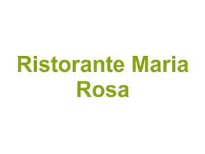 Ristorante Maria Rosa Logo