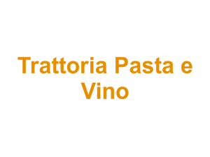 Trattoria Pasta e Vino Logo