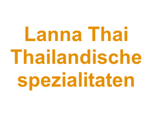 Lanna Thai Thailandische spezialitaten Logo
