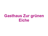 Gasthaus Zur grünen Eiche Logo