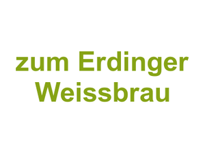 Hotel und Gaststatte zum Erdinger Weissbrau Logo