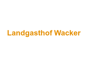 Landgasthof Wacker Logo
