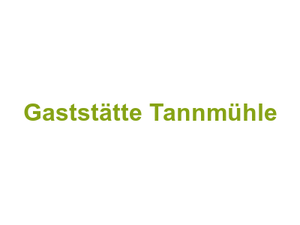 Gaststätte Tannmühle Logo