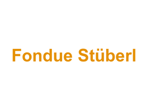 Fondue Stüberl Logo