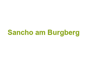 Sancho am Burgberg Logo