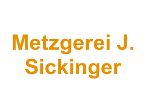 Metzgerei J. Sickinger Logo