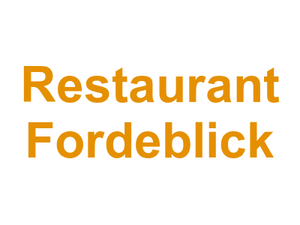Restaurant Fordeblick Logo