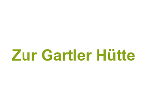 Zur Gartler Hütte Logo