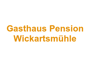 Gasthaus Pension Wickartsmühle Logo