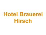 Hotel Brauerei Hirsch Logo