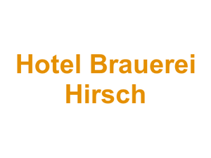 Hotel Brauerei Hirsch Logo
