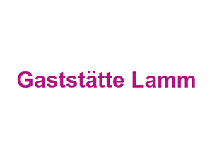 Gaststätte Lamm Logo
