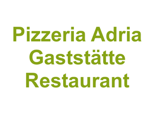 Pizzeria Adria Gaststätte Restaurant Logo