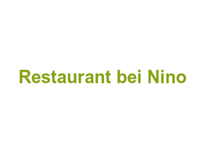 Restaurant bei Nino Logo