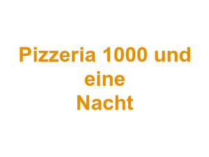 Pizzeria 1000 und eine Nacht Logo