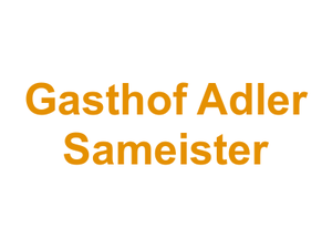 Gasthof Adler Sameister Logo