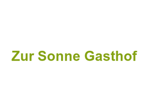 Zur Sonne Gasthof Logo