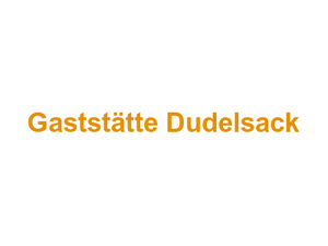Gaststätte Dudelsack Logo