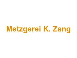 Metzgerei K. Zang Logo