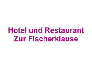 Hotel und Restaurant Zur Fischerklause Logo