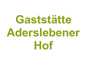 Gaststätte Aderslebener Hof Logo