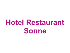 Hotel Restaurant Sonne Logo