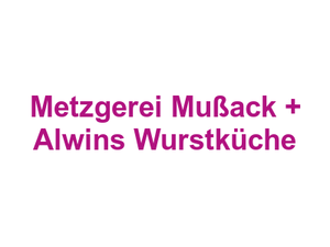 Metzgerei Mußack + Alwins Wurstküche Logo