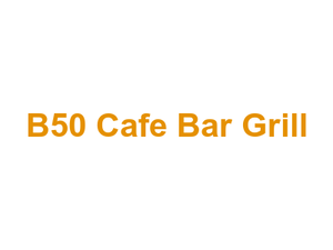 B50 Cafe Bar Grill Logo