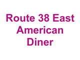 Route 38 East American Diner Logo