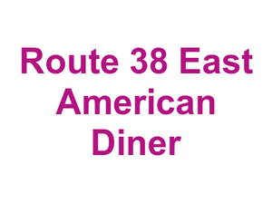 Route 38 East American Diner Logo