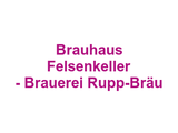 Brauhaus Felsenkeller - Brauerei Rupp-Bräu Logo