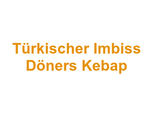 Türkischer Imbiss Döners Kebap Logo