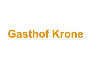Gasthof Krone Logo
