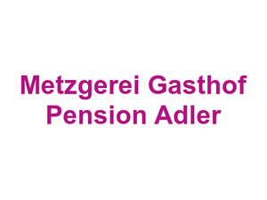 Metzgerei Gasthof Pension Adler Logo