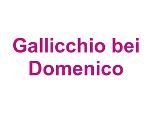 Pizzeria Trattoria Gallicchio bei Domenico Logo