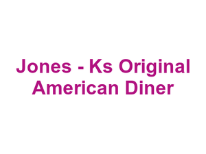 Jones - K's Original American Diner Logo