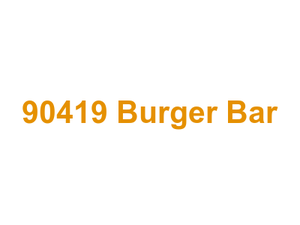 90419 Burger Bar Logo