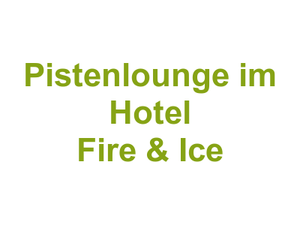 Pistenlounge im Hotel Fire & Ice Logo