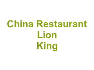China Restaurant Lion King Logo