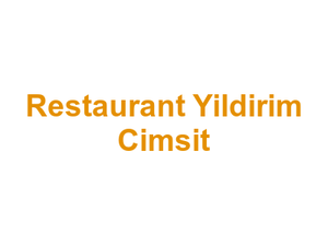 Restaurant Yildirim Cimsit Logo