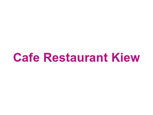 Cafe Restaurant Kiew Logo
