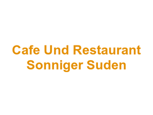 Cafe Und Restaurant Sonniger Suden Logo