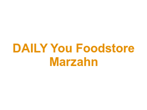 DAILY You Foodstore Marzahn Logo
