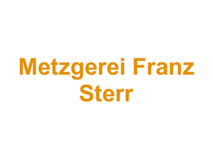 Metzgerei Franz Sterr Logo