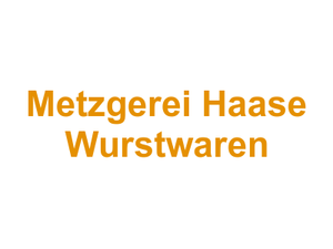 Metzgerei Haase Wurstwaren Logo