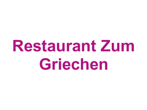 Restaurant Zum Griechen Logo