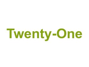 Twenty-One Logo
