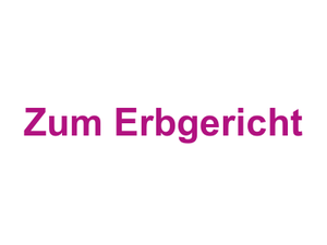 Zum Erbgericht Logo